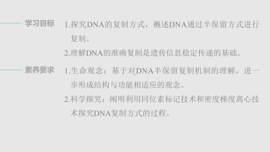 第2章 第一节 遗传信息的复制 ppt课件-2023新北师大版（2019）《高中生物》必修第二册.pptx_第2页