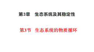 一轮复习 ppt课件：生态系统的物质循环、信息传递、稳定性-2023新人教版（2019）《高中生物》选择性必修第二册.pptx