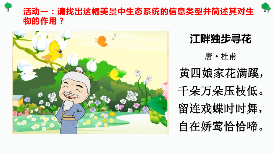 二轮复习：生命系统的信息传递二轮专题复习 ppt课件-2023新人教版（2019）《高中生物》选择性必修第二册.pptx_第2页