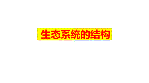 一轮复习 ppt课件：生态系统的结构(1)-2023新人教版（2019）《高中生物》选择性必修第二册.pptx