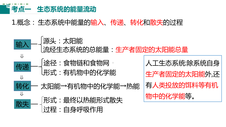 一轮复习 ppt课件：第29讲生态系统能量流动-2023新人教版（2019）《高中生物》选择性必修第二册.pptx_第3页