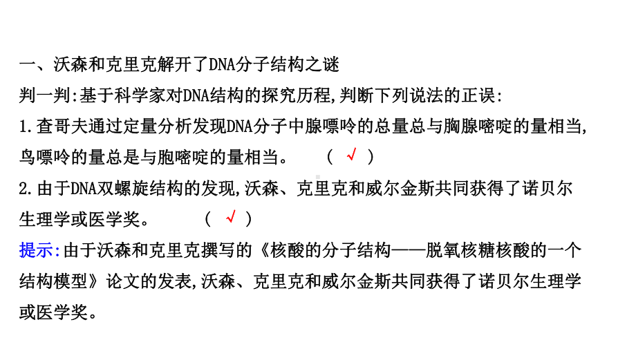 2.2 DNA分子的结构和复制 ppt课件-2023新苏教版（2019）《高中生物》必修第二册.ppt_第2页