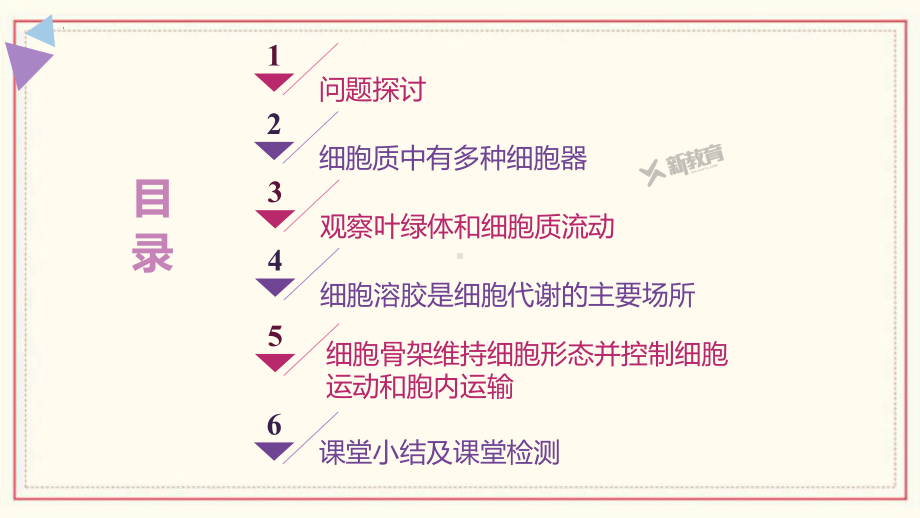 2.3 细胞质是多项生命活动的场所 ppt课件-2023新浙科版（2019）《高中生物》必修第一册.pptx_第2页