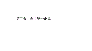 1.3 自由组合定律 ppt课件-2023新苏教版（2019）《高中生物》必修第二册.ppt