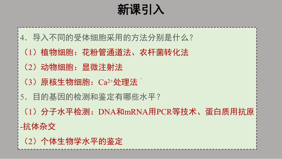 3.2.3基因工程的基本操作程序ppt课件-2023新人教版(2019）《高中生物》选择性必修第三册.pptx_第3页