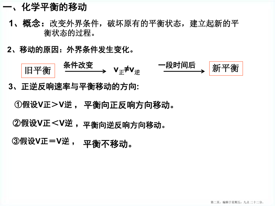 高中化学-《化学平衡的移动》课件4-苏教版选修4.ppt_第2页