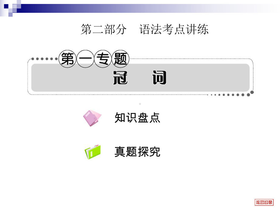 高考英语一轮复习语法专题精讲精练1：冠词课件.ppt_第1页