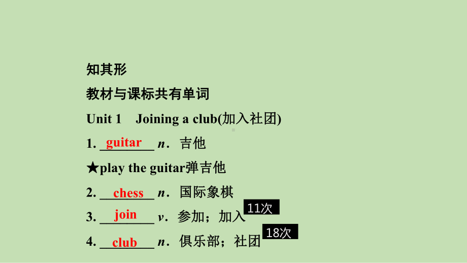 英语中考第一轮教材梳理七年级(下)-Units-1～3课件.pptx_第2页