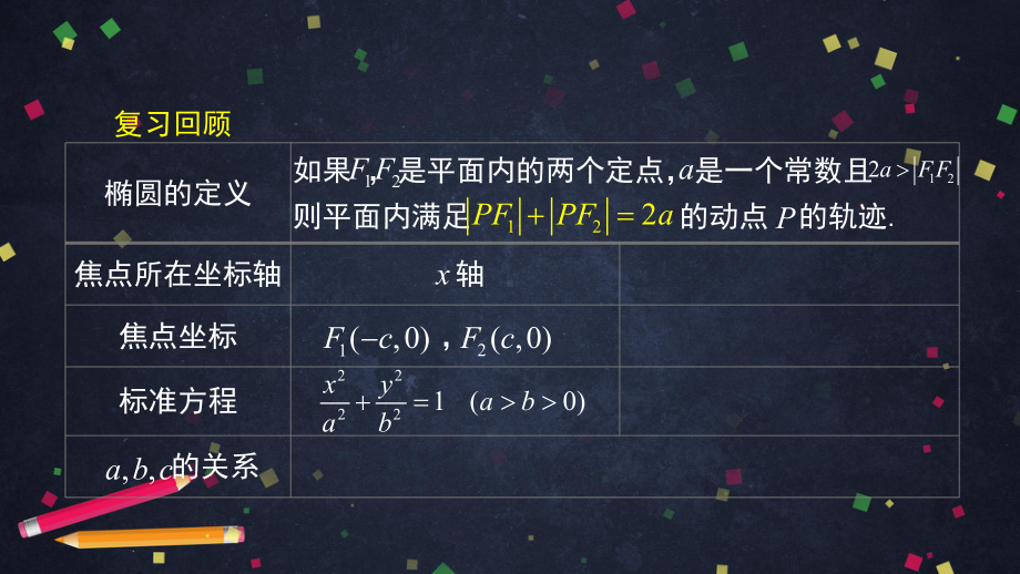 高二上学期数学人教B版选择性必修第一册椭圆的标准方程课件.pptx_第3页