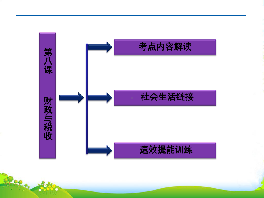 高考政治总复习-经济生活第三单元第八课财政与税收课件-新人教.ppt_第3页