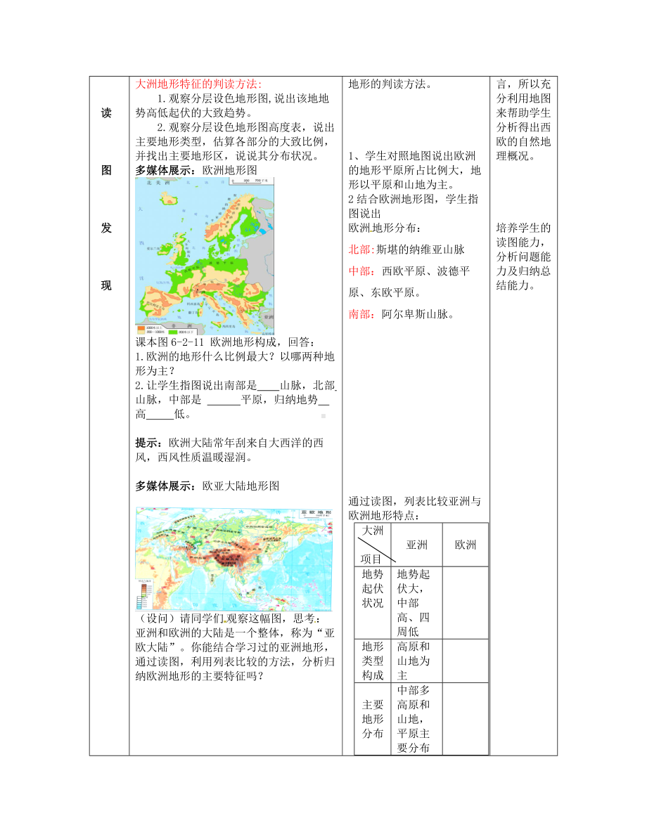 商务星球初中地理七年级下册6活动课认识欧洲教案1.doc_第3页