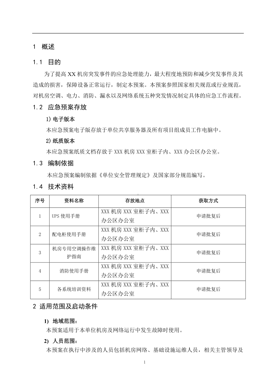 机房应急预案-基础设施篇.doc_第2页