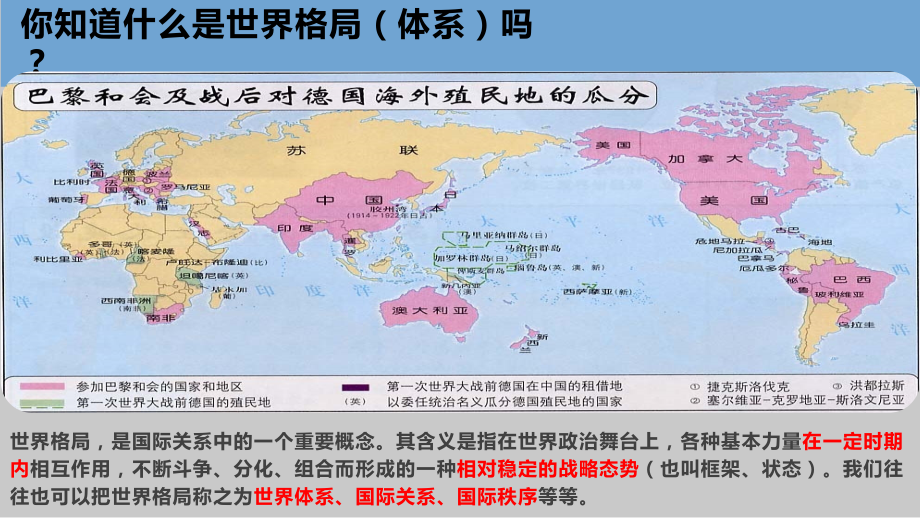 3.10《凡尔赛条约》和《九国公约》 ppt课件+视频-(同名部）统编版九年级下册《历史》.rar