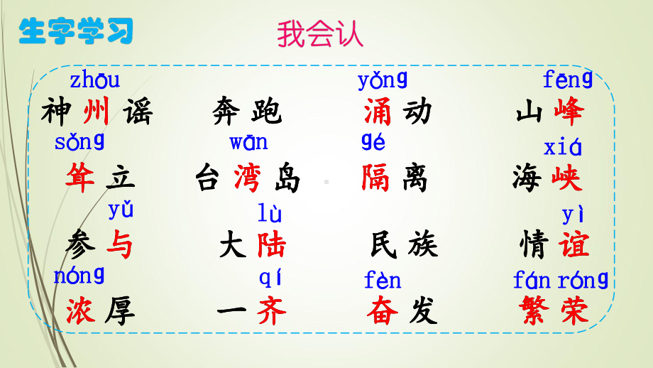 新部编人教版二年级语文下册课件识字1-神州谣.ppt_第2页