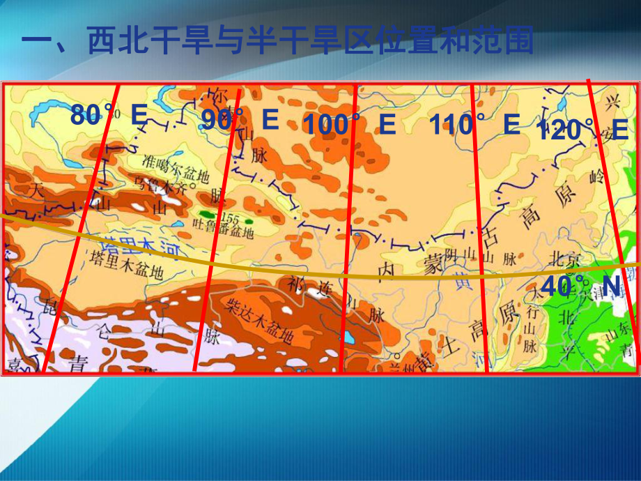 商务星球版-八年级地理下册-《第八章-西北地区-第一节-区域特征》-课件.ppt_第3页