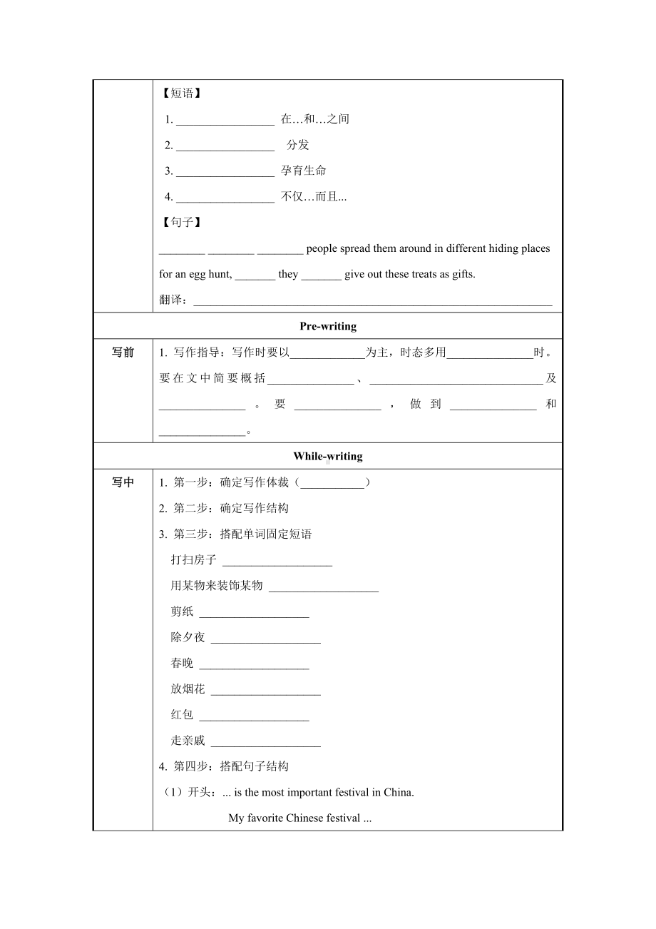 初中英语九年级全册-Unit 2 第6课时 Section B（3a-Self Check）（导学案）.docx_第2页