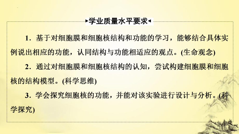 一轮复习ppt课件 2.1 细胞膜和细胞核-2023新人教版(2019）《高中生物》必修第一册.pptx_第2页