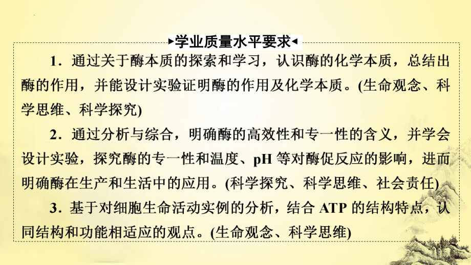 一轮复习ppt课件 3.2 酶和ATP-2023新人教版(2019）《高中生物》必修第一册.pptx_第2页