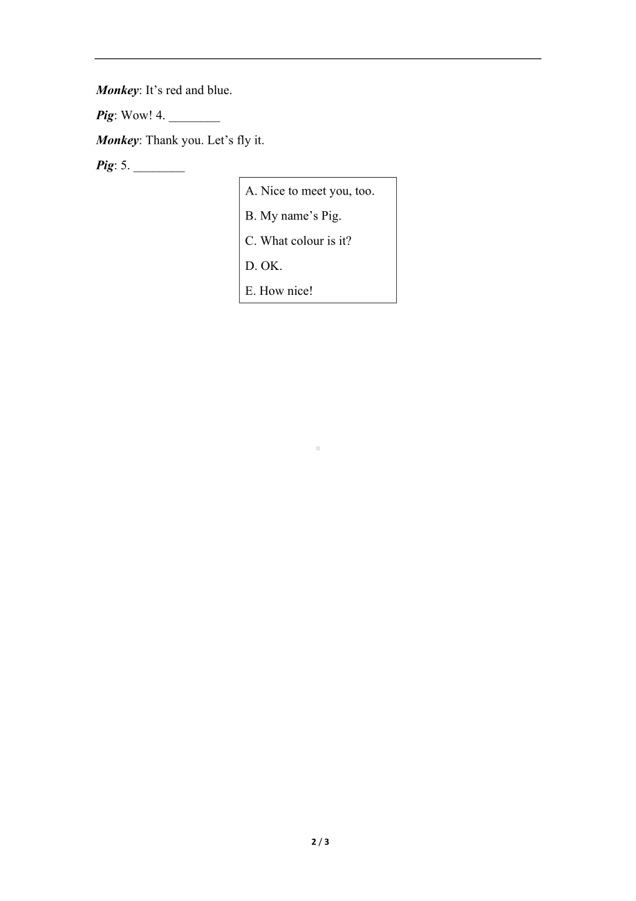 Unit 5　What colour is it？Lesson 25 素质评价.doc_第2页