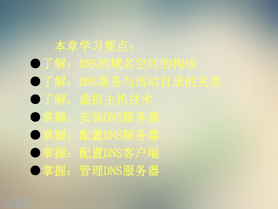 DNS服务器管理系统讲义课件.ppt_第3页