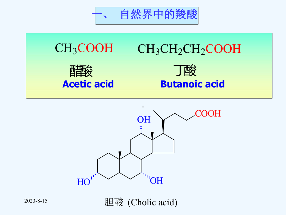 17有机化学第十章羧酸及其衍生物课件.ppt_第2页