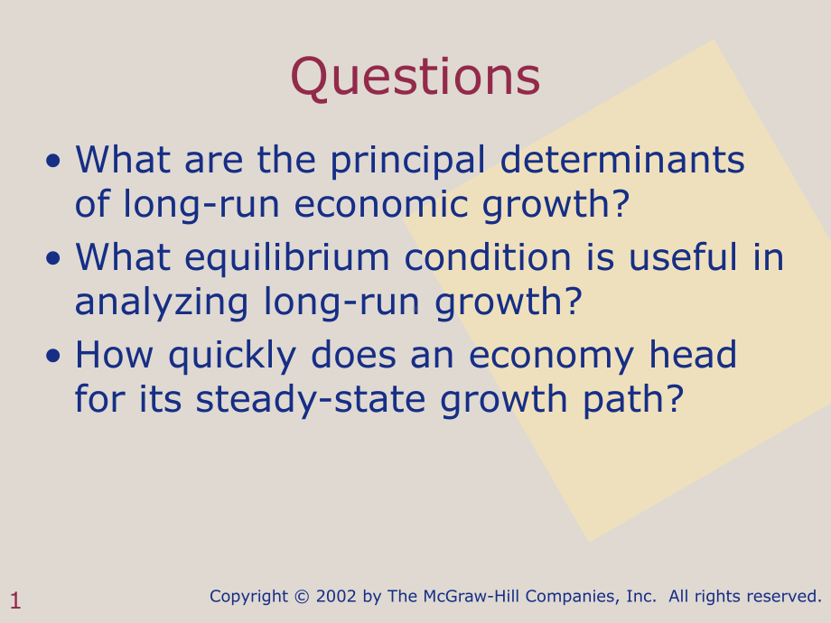 ofEconomicGrowth宏观经济学加州大学詹姆斯·讲义课件.ppt_第1页