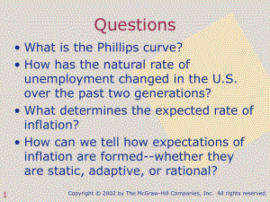 andExpectations宏观经济学加州大学詹姆斯·布讲义课件.ppt