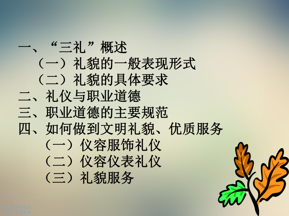 文明礼仪和职业道德概述课件.ppt_第2页