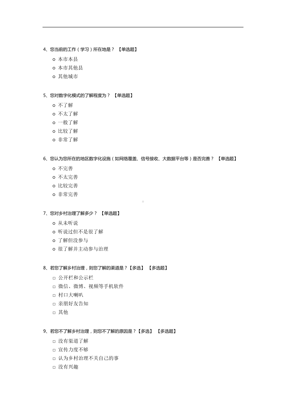 乡村治理数字化问题调查问卷.docx_第2页