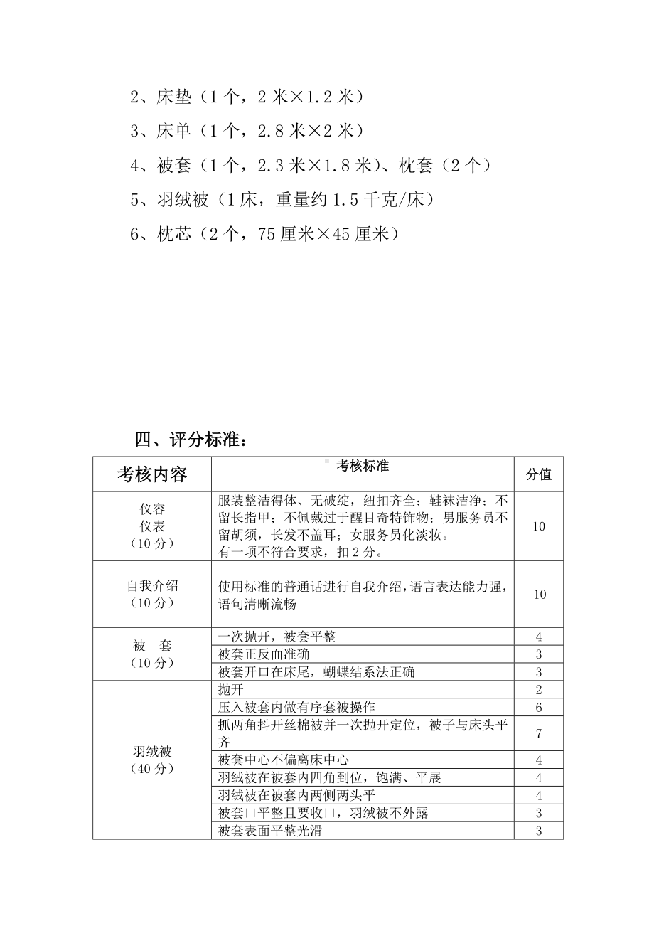 高星级饭店运营与管理专业试题客房服务（B卷）.doc_第2页