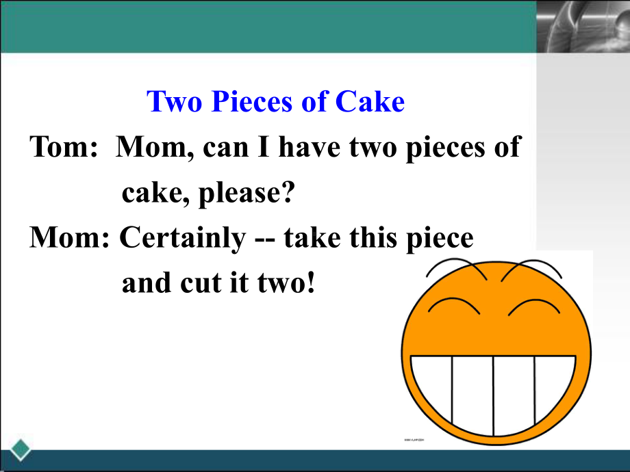 高中英语课件之-Unit-3-A-Taste-of-English-Humour-Reading.ppt_第2页