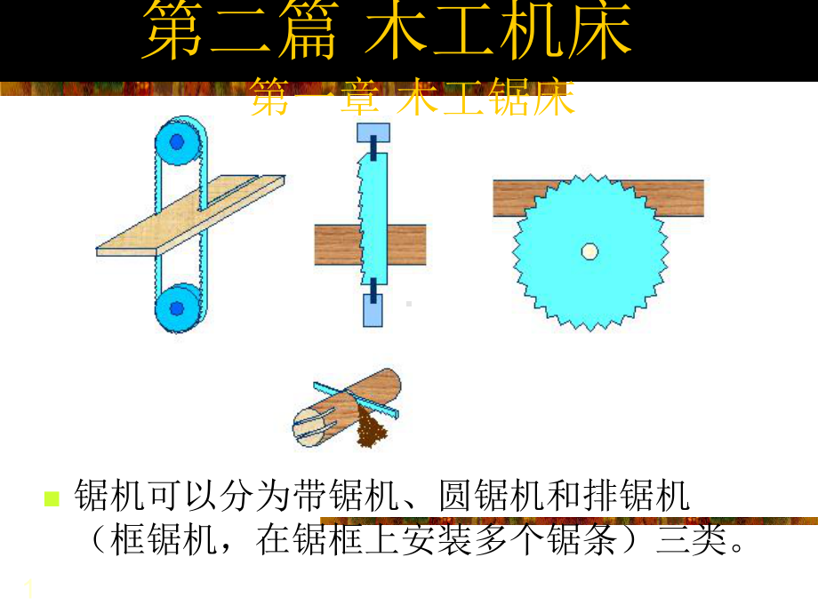 木工锯床课件.ppt_第1页