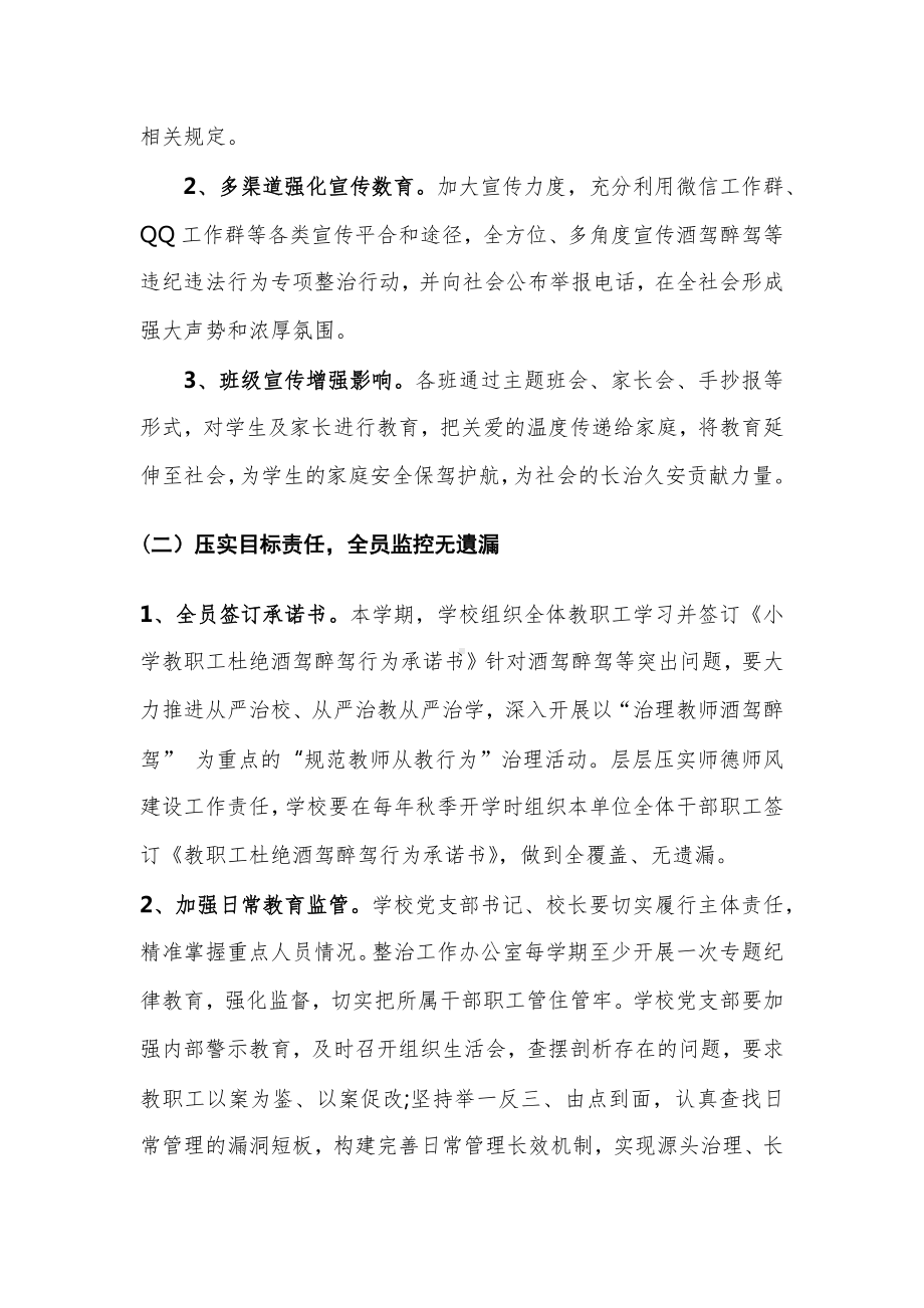 学校开展预防和遏制酒驾醉驾问题专项自查工作总结(1).docx_第3页