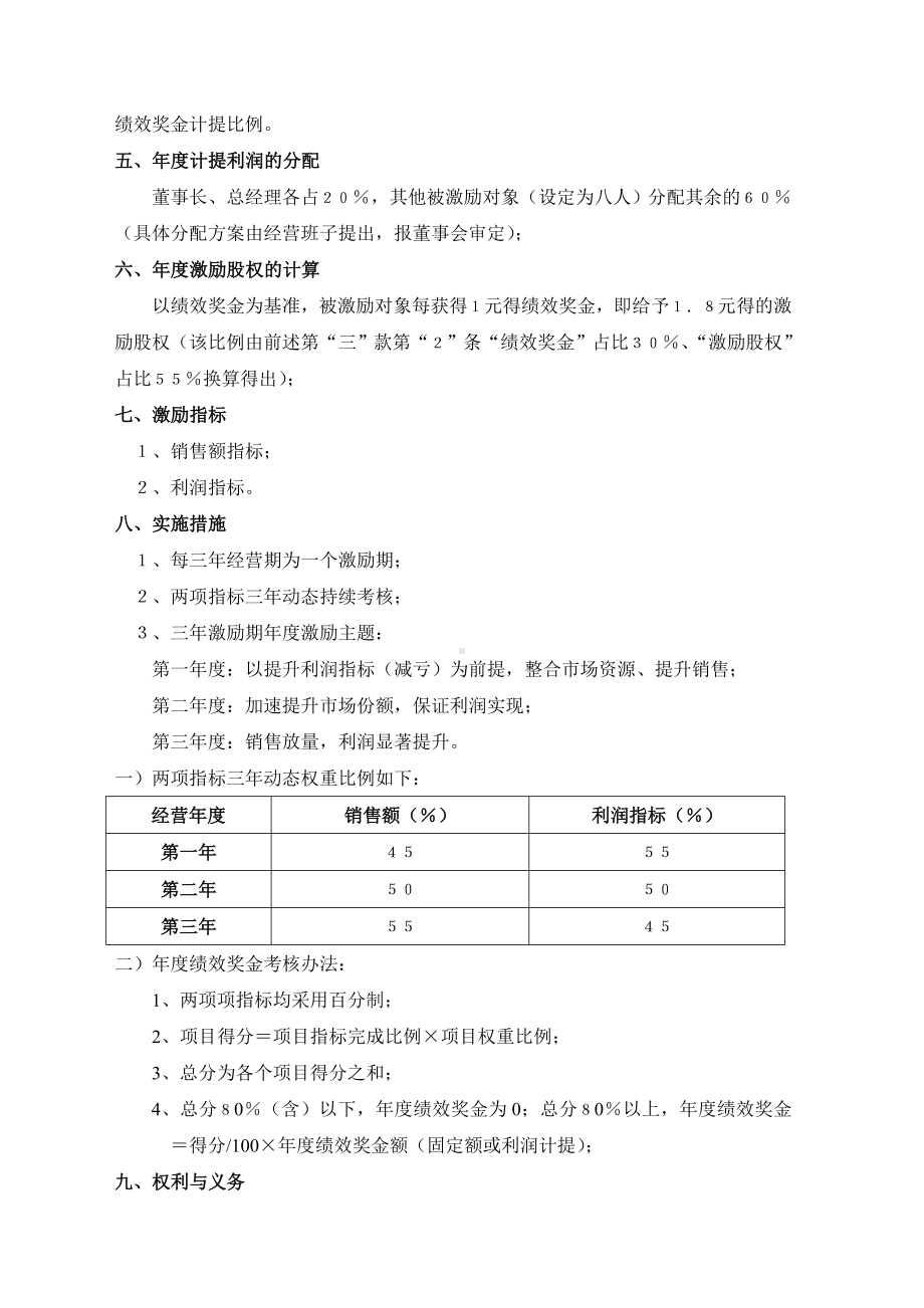 XX药业股份公司股权激励方案.doc_第2页