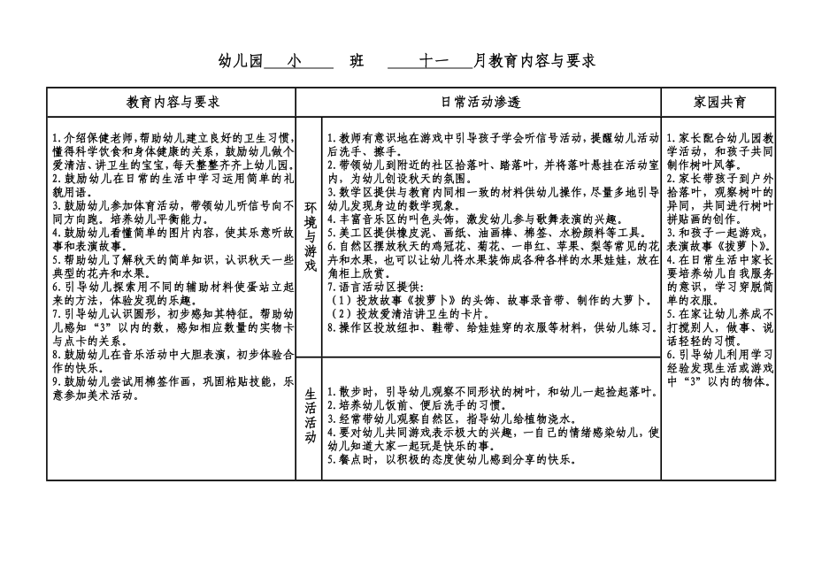 幼儿园月度计划(8-12月）.docx_第3页