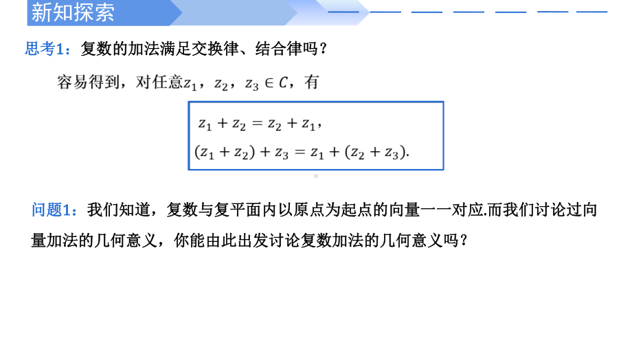 数学人教A版高中必修二（2019新编）7-2-1 复数的加、减运算及其几何意义（课件）.pptx_第3页