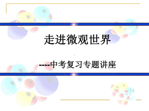 中考化学复习-走进微观世界课件.ppt