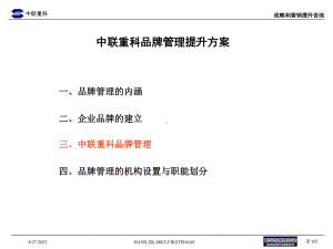 中联重科企业品牌管理-资料课件.ppt