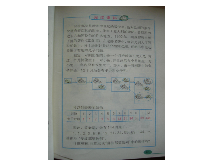 人教版六年级数学下册《斐波那契数列》课件.ppt_第2页