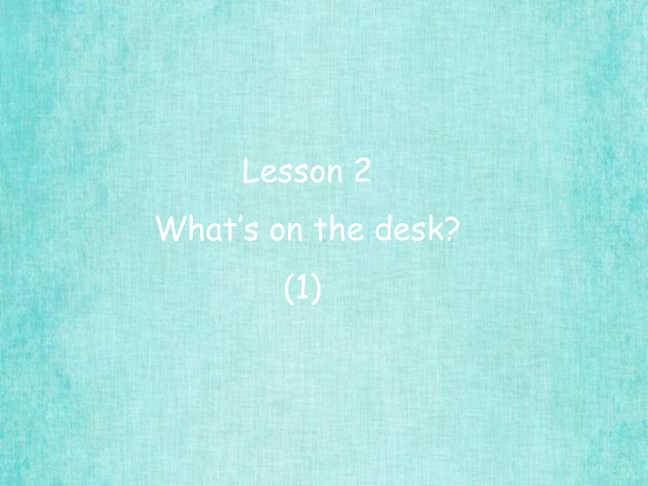 科普四年级上册英语课件Book 4A Lesson 2.ppt_第1页