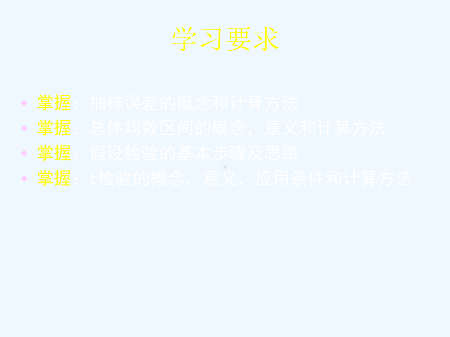 医学统计学课件第3章总体均数区间估计和假设检验.ppt_第3页