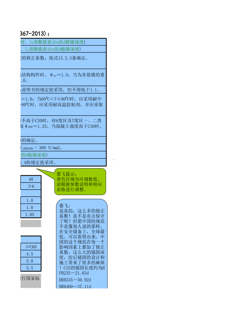 植筋锚固深度计算表.xls_第3页