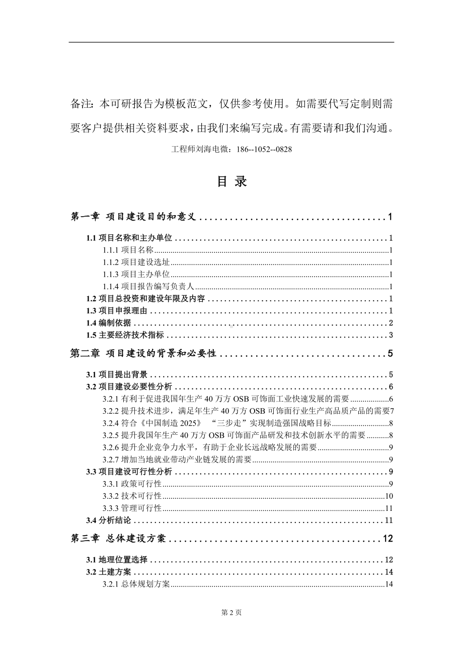 年生产40万方OSB可饰面项目建议书写作模板-备案立项.doc_第2页