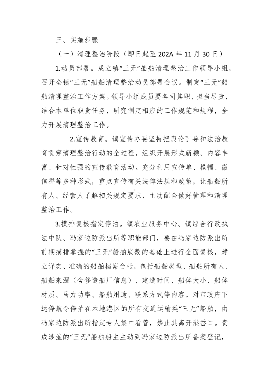 “三无”船舶清理整治专项工作方案.docx_第3页