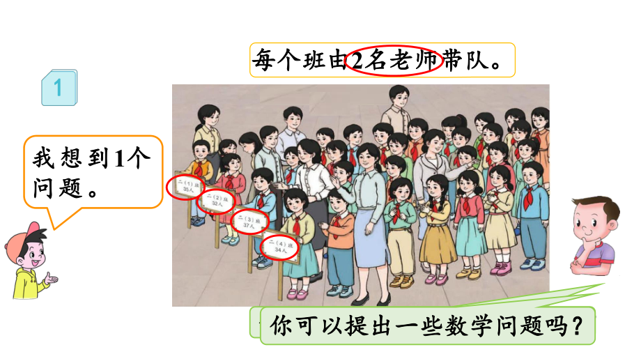 小学数学人教版二年级上册2.1.1 两位数加一位数（不进位）笔算教学课件（2023秋新版）.pptx_第3页