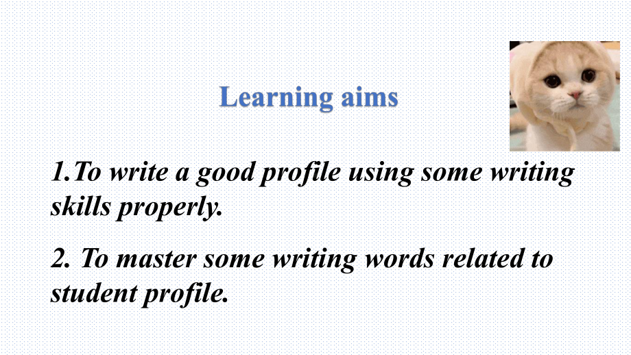 英语人教版高中必修一（2019新编）Welcome Unit Reading for writing -（课件）.pptx_第2页