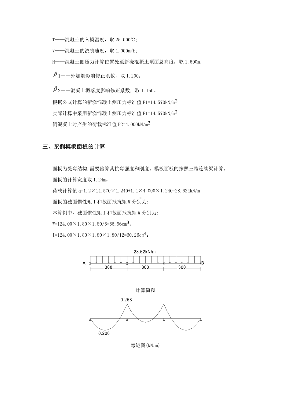 大荷载梁500×1500梁侧模计算书.docx_第2页