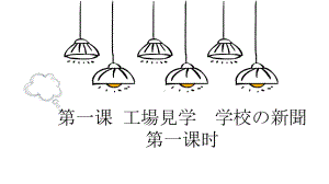 第一课 工場見学 学校新聞 ppt课件-初中日语人教版第二册.pptx