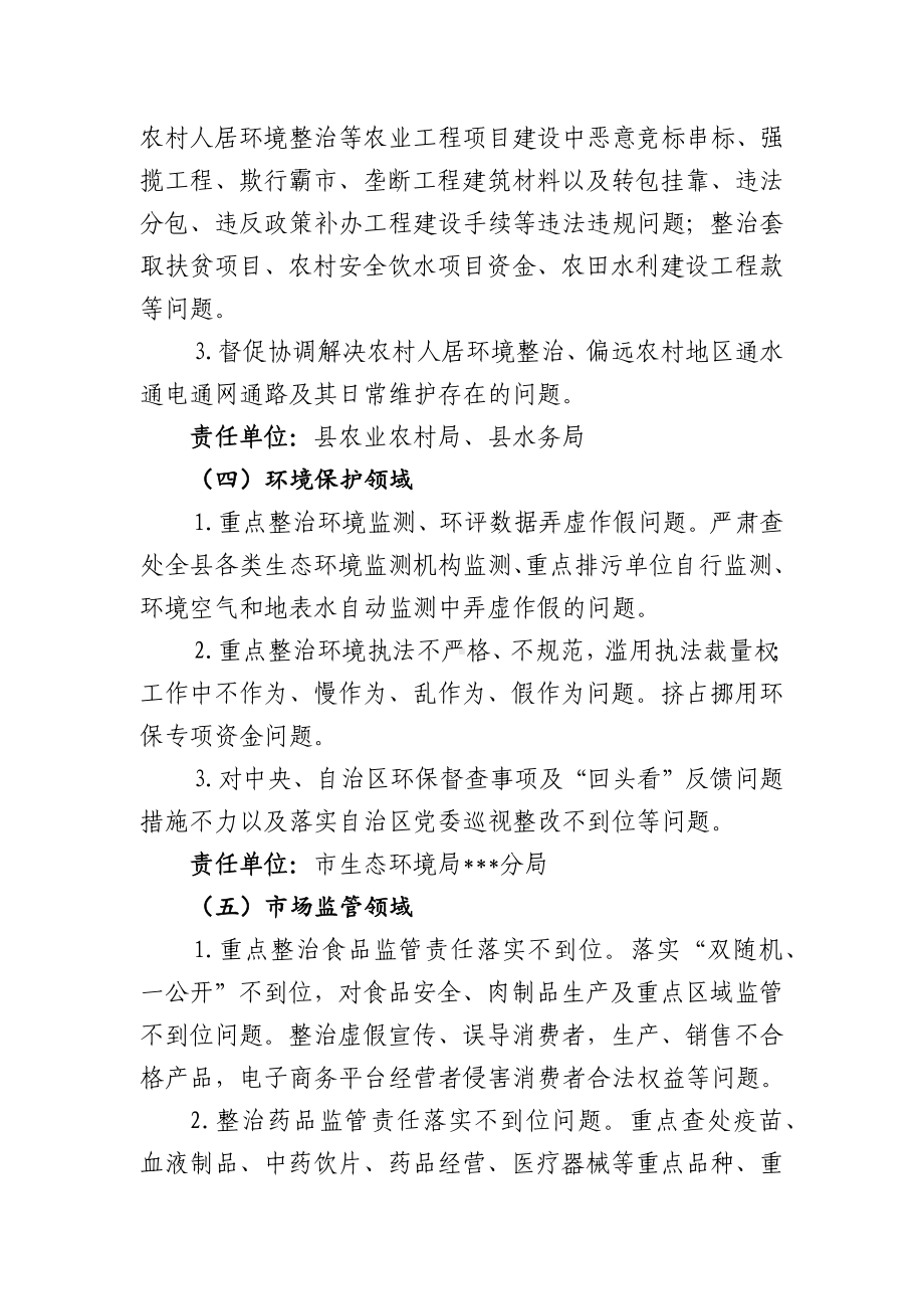 深化民生领域损害群众利益问题集中整治实施方案.docx_第3页