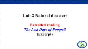 Unit 2 Nature Disasters Extended reading 课件 2022-2023学年高中英语牛津译林版必修第三册.pptx